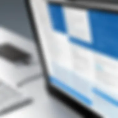 User interface of a popular word processing alternative