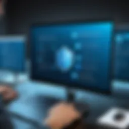 Visual representation of Barracuda Email Hosting's security features