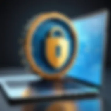 Enhancing Online Security Conceptual image of online security and digital privacy