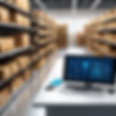 Key Features of Inventory Management Graphic depicting features of an ideal inventory management system