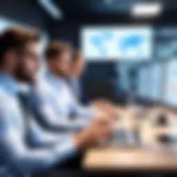 Dynamic team collaboration in a sales training workshop