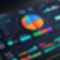 A sophisticated dashboard showcasing CRM metrics and analytics.