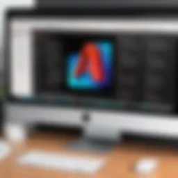 Adobe Acrobat interface on Mac showcasing tools and features
