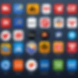 A visual comparison of various courier service logos