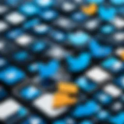 Visual representation of Twitter ad formats