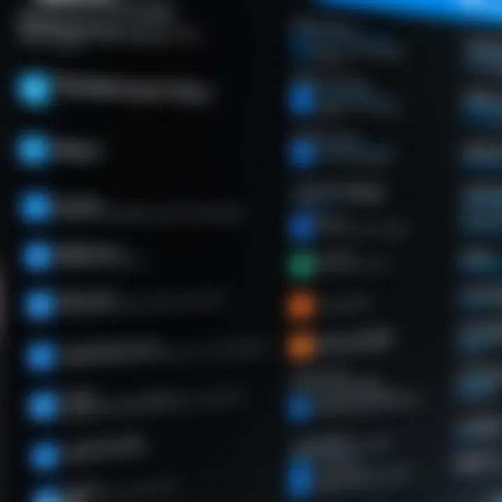 A comparison chart of popular Windows password recovery software