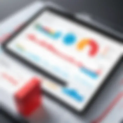 Graph depicting SQL performance metrics
