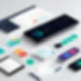 Visual representation of payroll system components