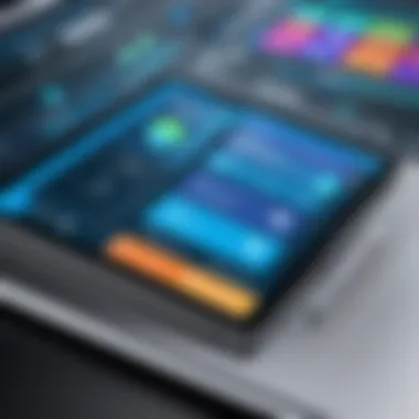Intuitive User Interface User-friendly interface displayed on a tablet screen.