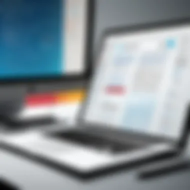 Emerging Trends in PDF Editing Trends in PDF technology illustrated through modern design elements.