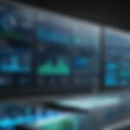 Dashboard showcasing SCADA system analytics