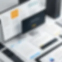 A clean layout design for an HTML website