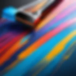 Creative Artistic Brushstrokes