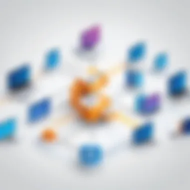 Data Flow in AWS Services Graph illustrating data flow across different AWS services