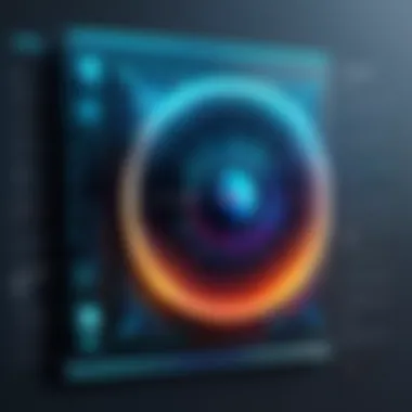 Core Elements of Web Design An abstract representation of web design elements and layout