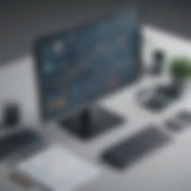 Exploring the Financial Landscape Modern Financial Analysis Concept