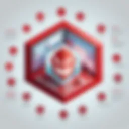 A visual representation of various types of malware