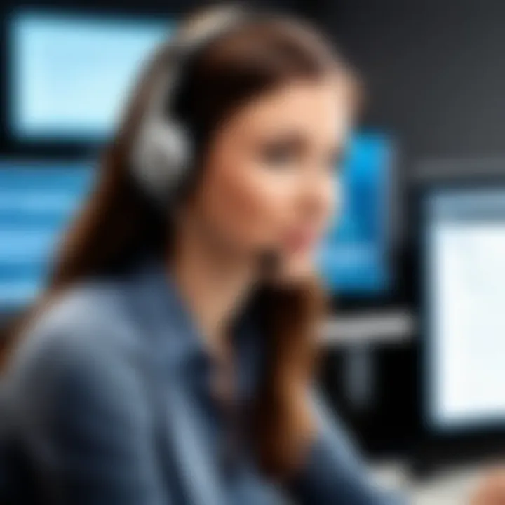 Customer support options available in E Trade Pro
