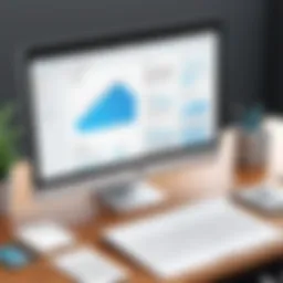 A digital interface showcasing online PDF editing tools