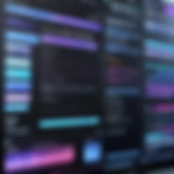 A close-up of the effects panel in Final Cut Pro featuring a range of video effects options