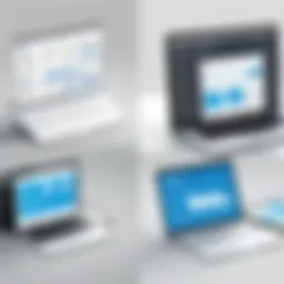 Illustration showcasing the evolution of openair reporting