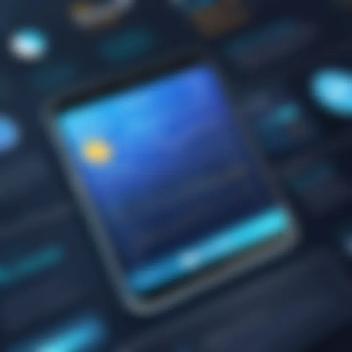 Infographic depicting advantages of app-based investing
