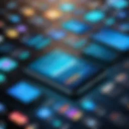 A visual representation of app-based brokerage platforms