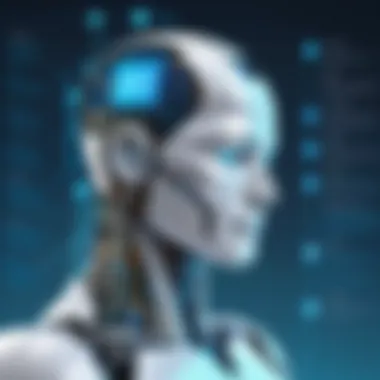 AI Transforming Finance Infographic showing AI applications in the finance sector.