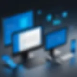 Visual representation of Azure Virtual Desktop architecture on Android