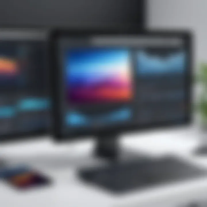 Visual representation of online screen capture tools