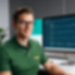 Visual representation of custom variables usage