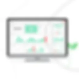 A modern dog kennel management software interface displaying a dashboard