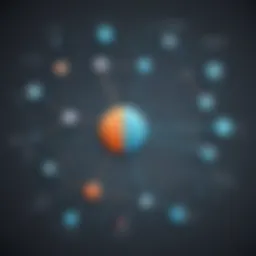 Illustration showing interconnected network of partnerships