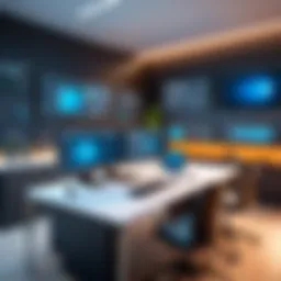 A vibrant online collaboration platform showcasing interactive features and user interface