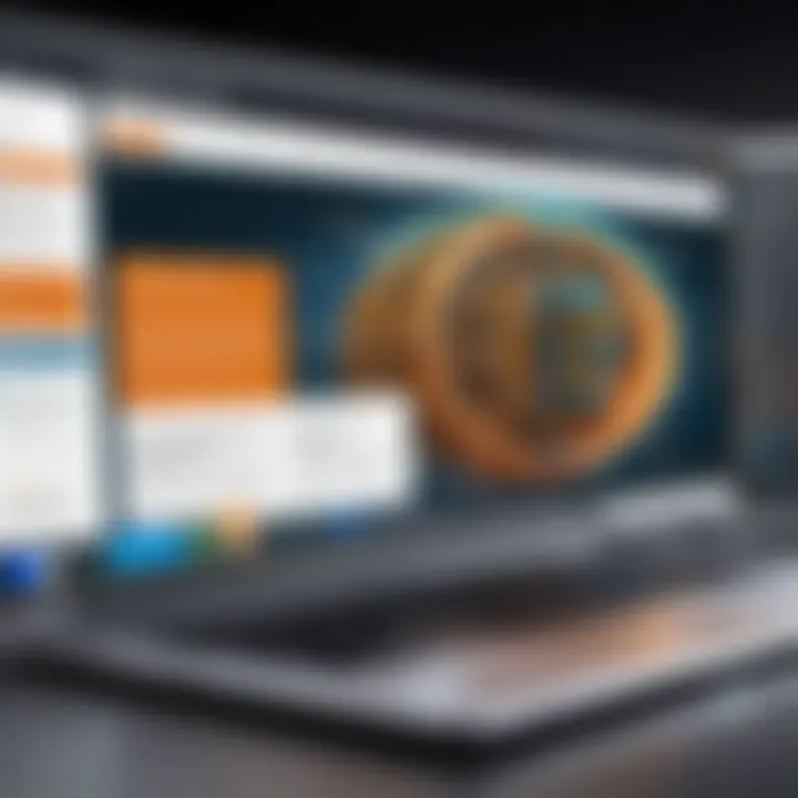 Visual representation of Elms Moodle's learning modules