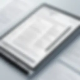 User interface of a PDF reading software showcasing various features