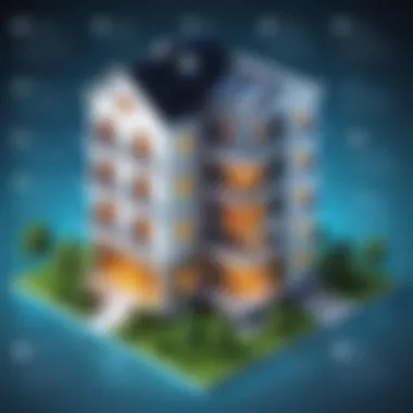 Chart displaying the advantages and challenges of housing management systems