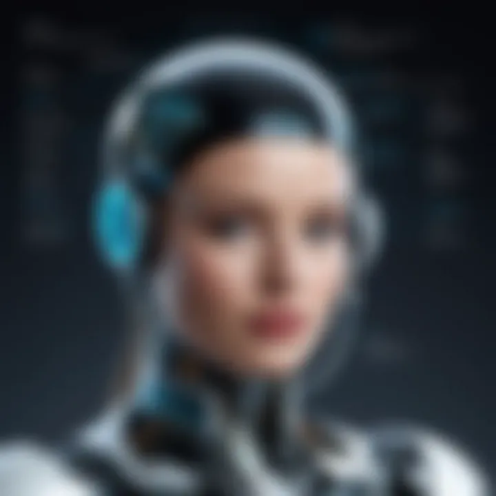 A graphic depicting ethical considerations in AI development