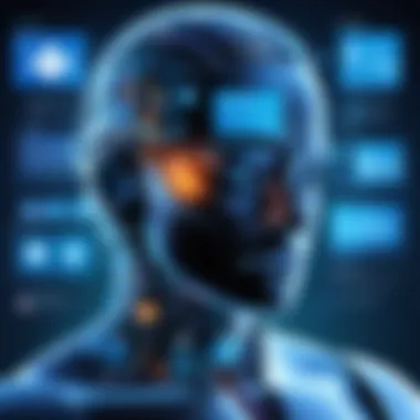 Transforming Healthcare with IBM AI A visual showcasing IBM's AI applications in healthcare settings
