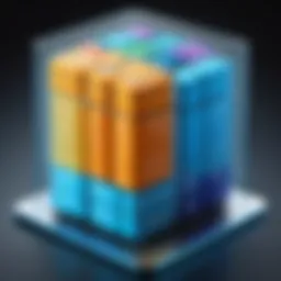 Architectural diagram of IBM's relational database