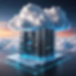 Visual representation of cloud infrastructure architecture