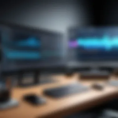 Crafting Impactful Software Review Videos Engaging video production setup for software reviews