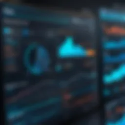 A dynamic dashboard illustrating Pega DPA analytics