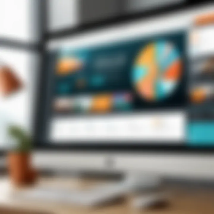 Overview of PicMonkey's interface showcasing creative tools
