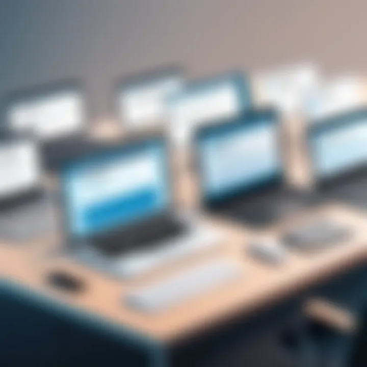 Illustration showcasing different types of plagiarism checkers