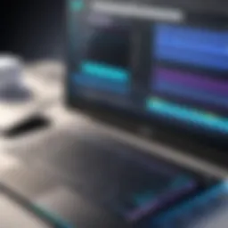 User interface of a popular video editing tool showcasing simplicity and navigation