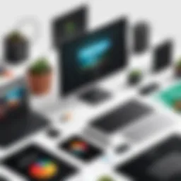 Showcase of various print products offered by Printify