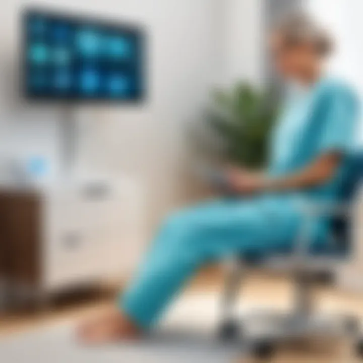 Technology aiding in healthcare delivery within residential settings.