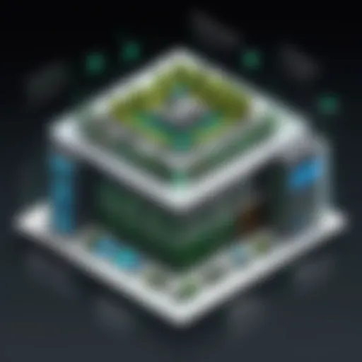 A diagram illustrating the architecture of Forcepoint DataGuard