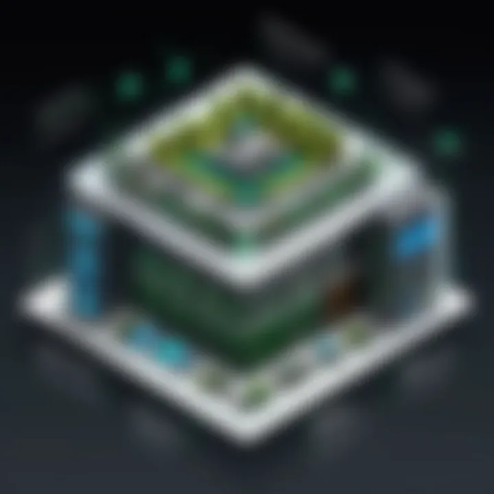 A diagram illustrating the architecture of Forcepoint DataGuard